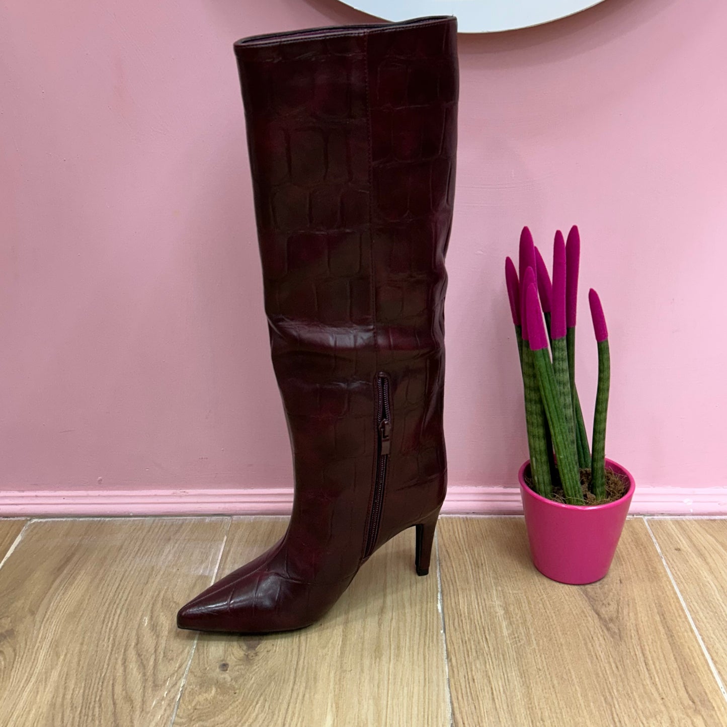 Stivale pitonato Mery