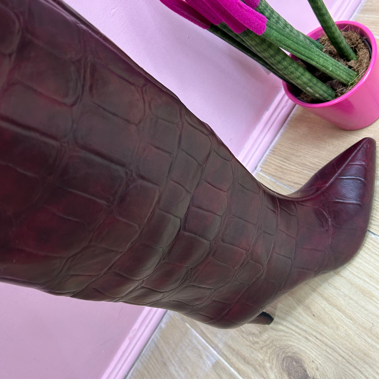 Stivale pitonato Mery