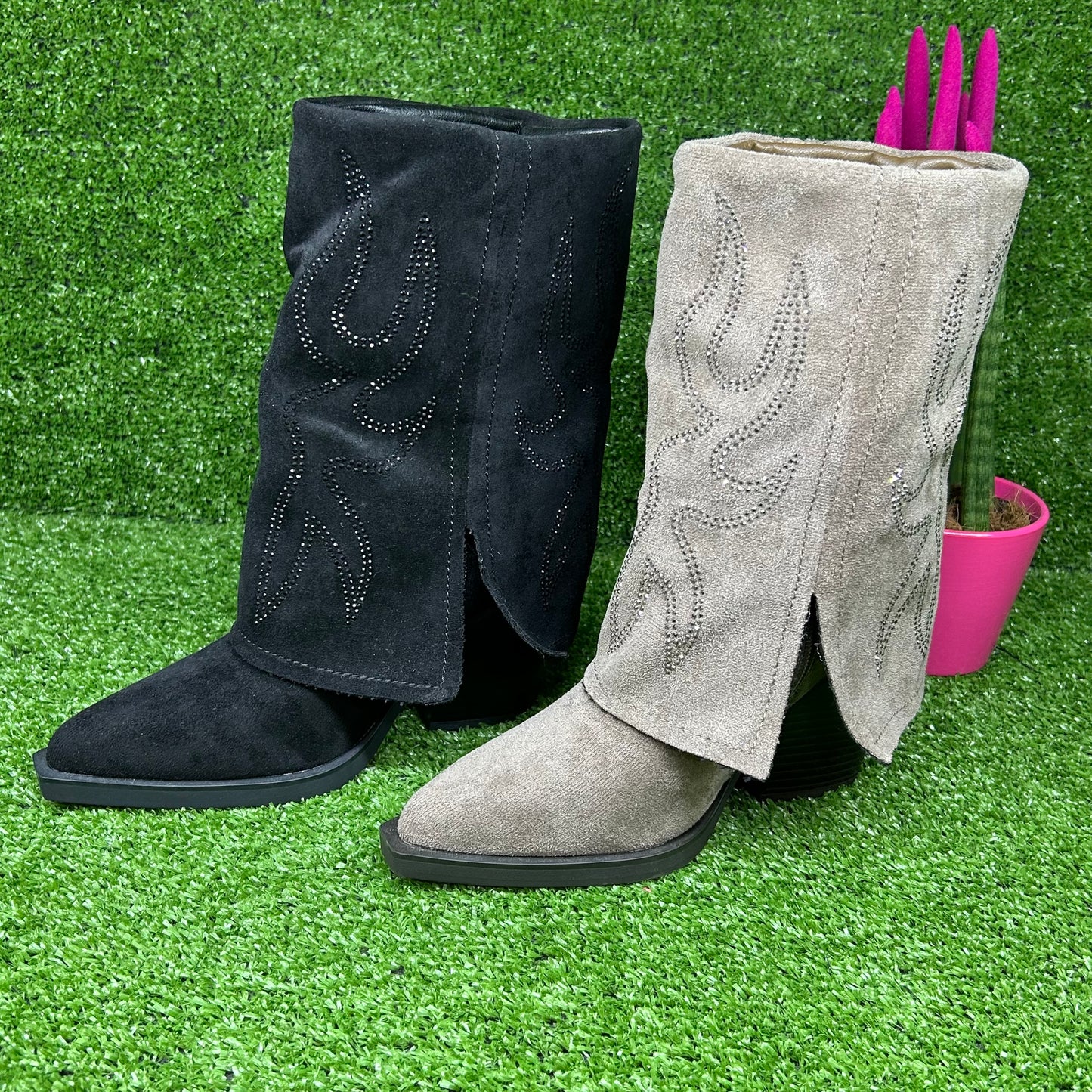 Stivaletto Brillantinato