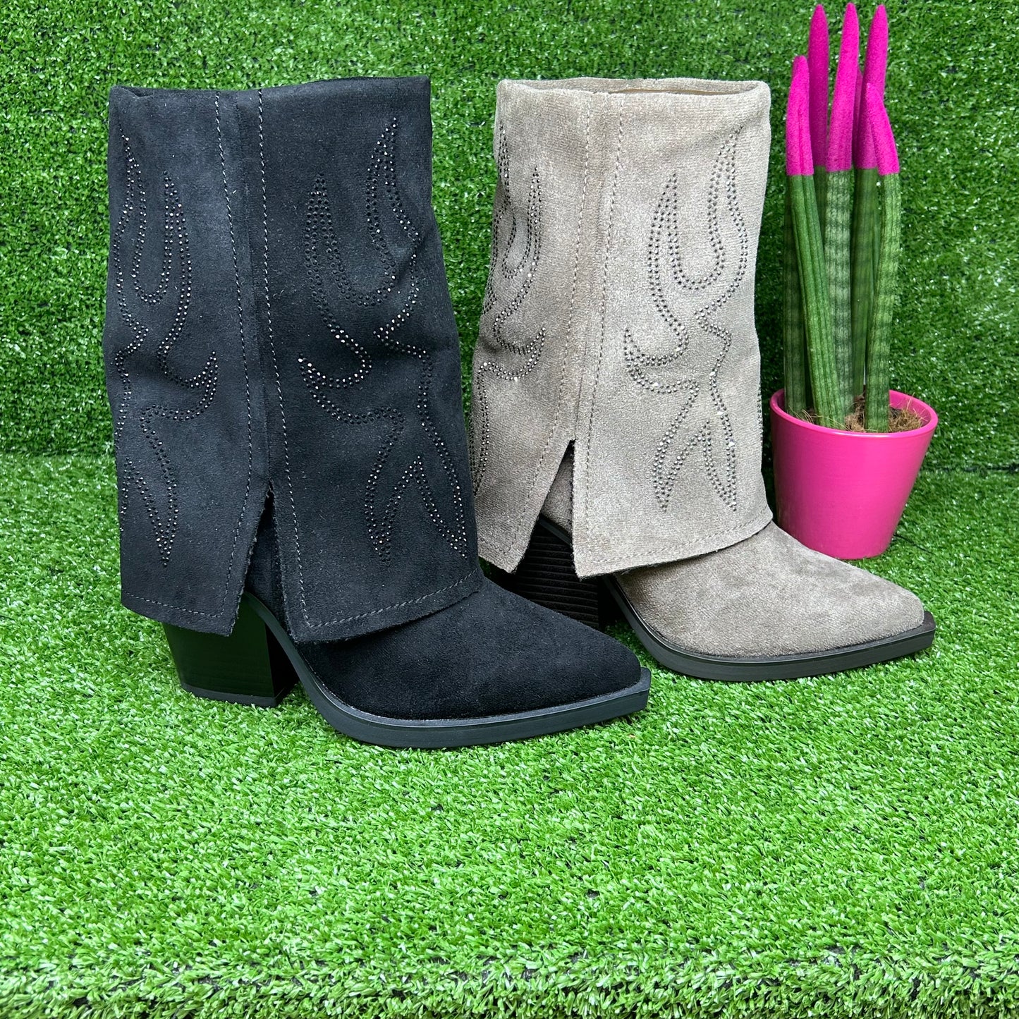 Stivaletto Brillantinato